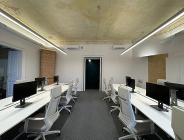 Интерьер офиса, меблирование офиса, проект офиса ІТ-компании Enran