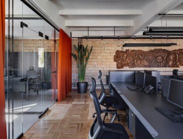 проект современного офиса Enran, интерьер офиса, меблирование офиса, мебель для офиса Enran