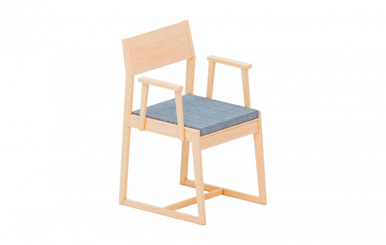 Дерев'яне крісло Lumber Enran