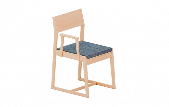 Дерев'яне крісло Lumber Enran