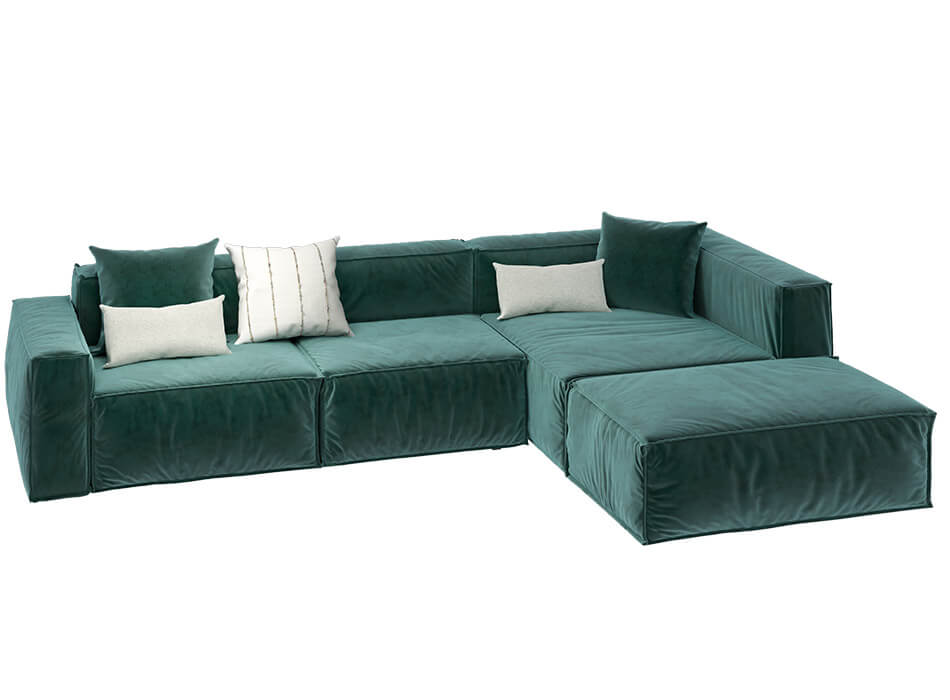 Модульний кутовий диван Chill без трансформації