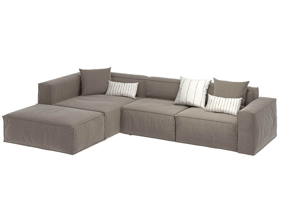 Модульний кутовий диван Chill без трансформації