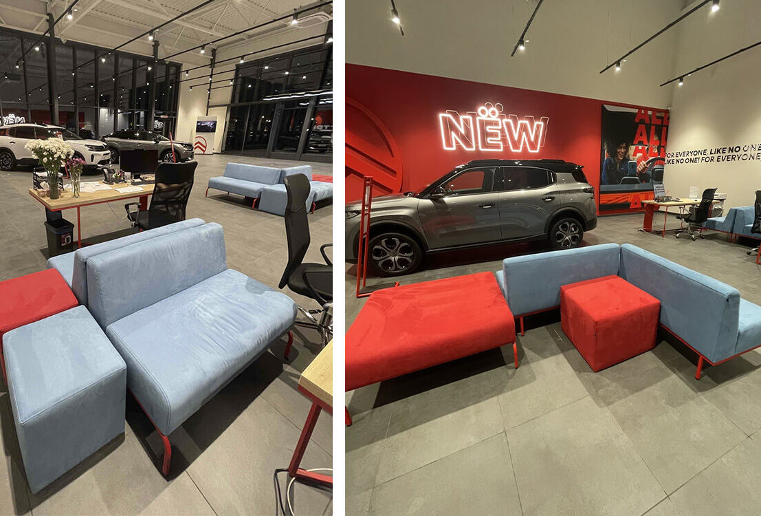 Дивани А2 Enran Для автоцентру Citroën