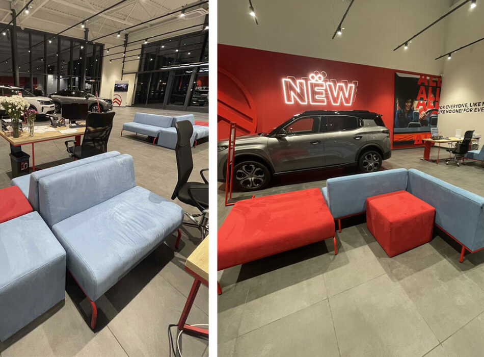 Дивани А2 Enran Для автоцентру Citroën